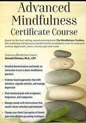 3 Day Advanced Mindfulness Certificate Course â€“ Donald Altman