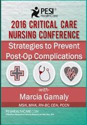 Strategies to Prevent Post-Op Complications – Marcia Gamaly