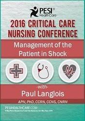 Management of the Patient in Shock – Dr. Paul Langlois