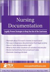 Nursing Documentation: Legally-Proven Strategies to Keep You Out of the Courtroom â€“ Rachel Cartwright-Vanzant