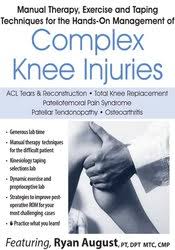 Manual Therapy, Exercise & Taping Techniques for the Hands-On Management of Complex Knee Injuries â€“ Ryan August
