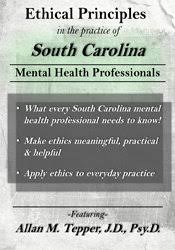 Ethical Principles in the Practice of North Carolina Mental Health Professionals â€“ Allan M. Tepper