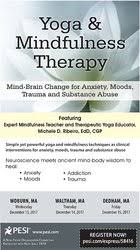 Yoga & Mindfulness Therapy: Mind-Brain Change for Anxiety, Moods, Trauma, and Substance Abuse â€“ Michele D. Ribeiro