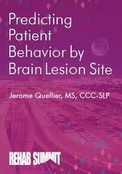 Predicting Patient Behavior by Brain Lesion Site â€“ Jerome Quellier