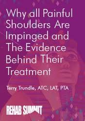 Why All Painful Shoulders Are Impinged & the Evidence Behind Their Treatment â€“ Terry Trundle