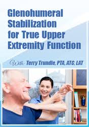 Glenohumeral Stabilization For True Upper Extremity Function â€“ Terry Trundle