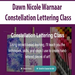 Dawn Nicole Warnaar â€“ Constellation Lettering Class