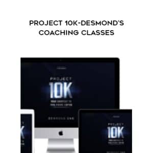 Desmond Ong â€“ Project 10K-Desmond?s Coaching Classes