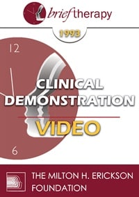 BT93 Clinical Demonstration 10 â€“ Brief Therapy Techniques of Ericksonian Hypnotherapy â€“ Jeffrey Zeig, PhD