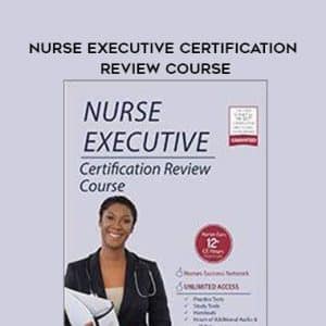 Jeff Strickler â€“ Nurse Executive Certification Review Course