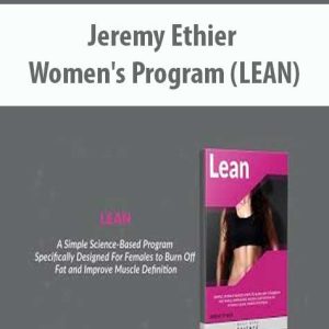 Jeremy Ethier – Women?s Program (LEAN)