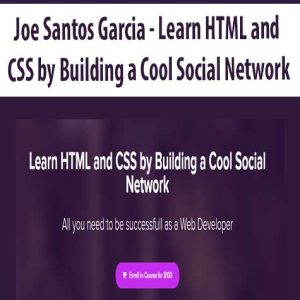 Joe Santos Garcia â€“ Learn HTML and CSS by Building a Cool Social Network