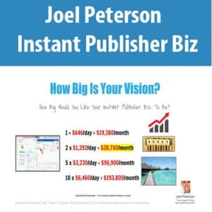 Joel Peterson â€“ Instant Publisher Biz
