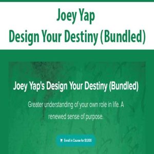 Joey Yap â€“ Design Your Destiny (Bundled)