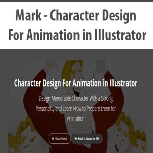 Mark â€“ Character Design For Animation in Illustrator