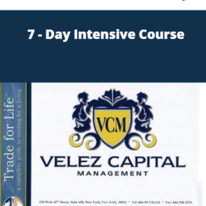 Oliver Velez â€“ Trade for Life 7-Day Intensive Training Course