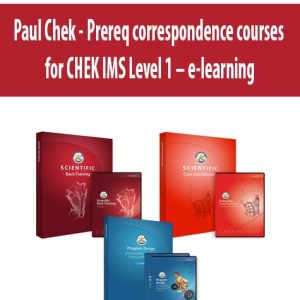 Paul Chek – Prereq correspondence courses for CHEK IMS Level – e-learning