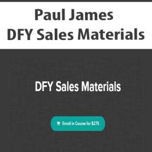 Paul James â€“ DFY Sales Materials