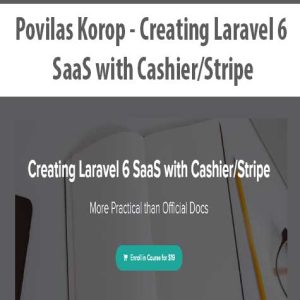 Povilas Korop â€“ Creating Laravel 6 SaaS with CashierStripe