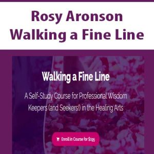 Rosy Aronson â€“ Walking â€“ Fine Line