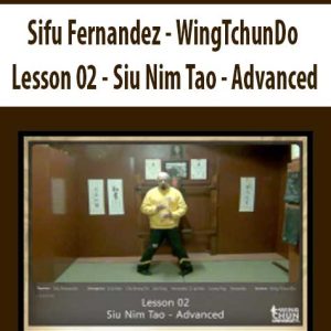 Sifu Fernandez â€“ WingTchunDo â€“ Lesson 02 â€“ Siu Nim Tao â€“ Advanced