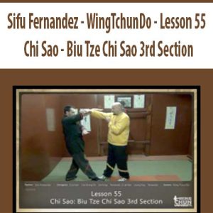 Sifu Fernandez â€“ WingTchunDo â€“ Lesson 55 â€“ Chi Sao â€“ Biu Tze Chi Sao 3rd Section