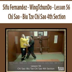 Sifu Fernandez â€“ WingTchunDo â€“ Lesson 56 â€“ Chi Sao â€“ Biu Tze Chi Sao 4th Section