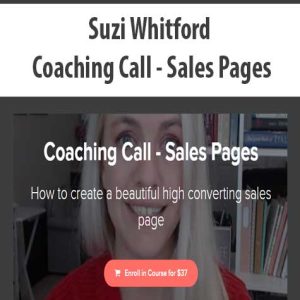 Suzi Whitford â€“ Coaching Call â€“ Sales Pages