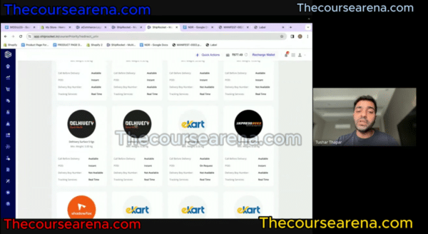 Ecom Tushar Course