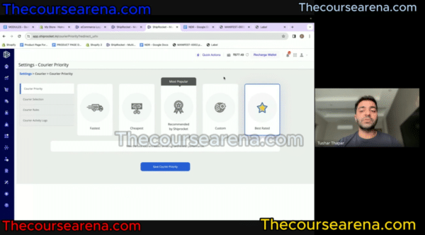 Ecom Tushar Course