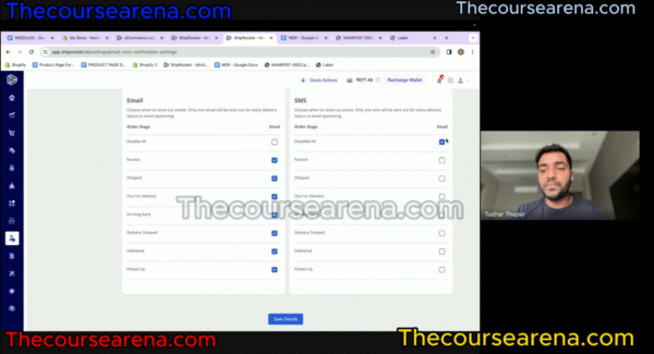 Ecom Tushar Course