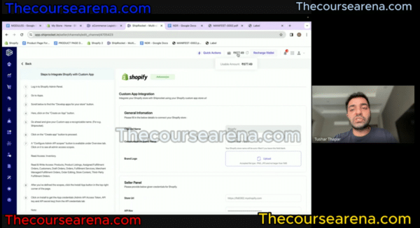 Ecom Tushar Course