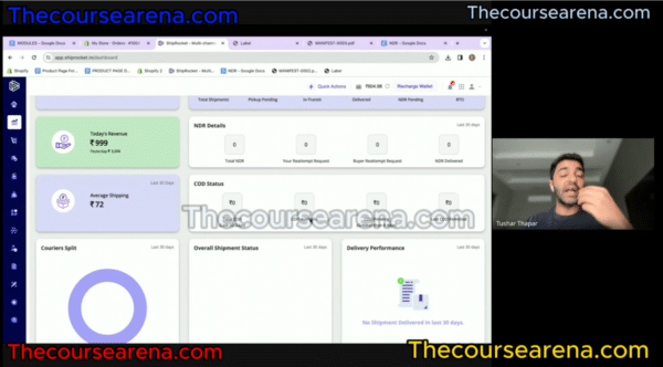 Ecom Tushar Course