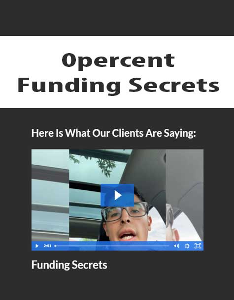 0percent – Funding Secrets