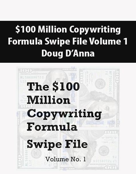 0 Million Copywriting Formula Swipe File Volume 1 By Doug D’Anna