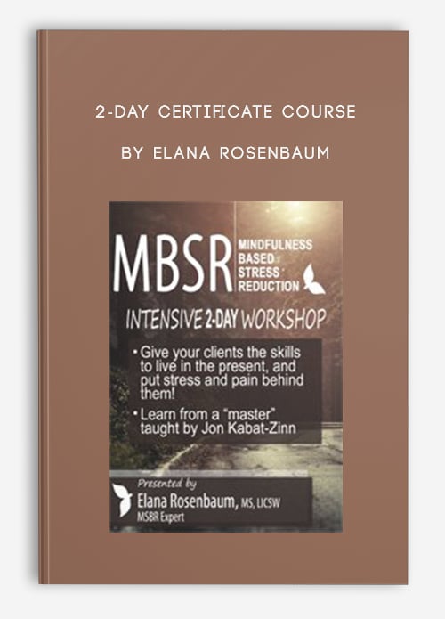 2-Day Certificate Course by Elana Rosenbaum