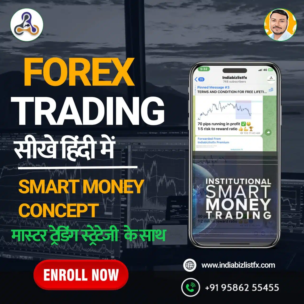 Learn Smart Money Concept Forex Trading Course in Hindi