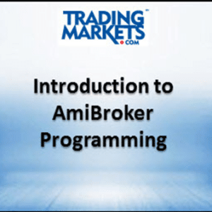 Introduction to AmiBroker Programming – Trading Markets
