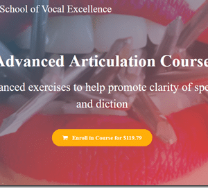 Advanced Articulation Course – Darren McStay