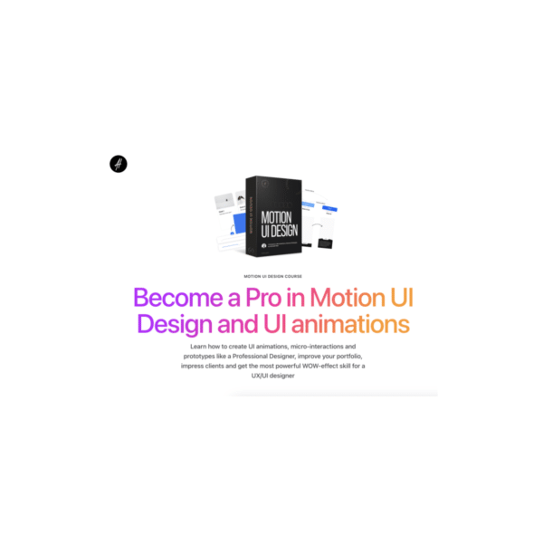 Alexander Hess – Motion UI Design · Gold