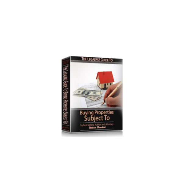 Bill Bronchick (LegalWiz) – Buying Properties Subject To