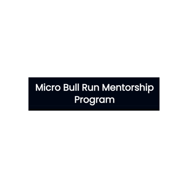 Brendan Viehman – Micro Bull Run Mentorship Program (Autumn 2023)