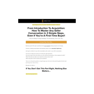 Christopher Wick (Epic Network) – Discovery Call Masterclass