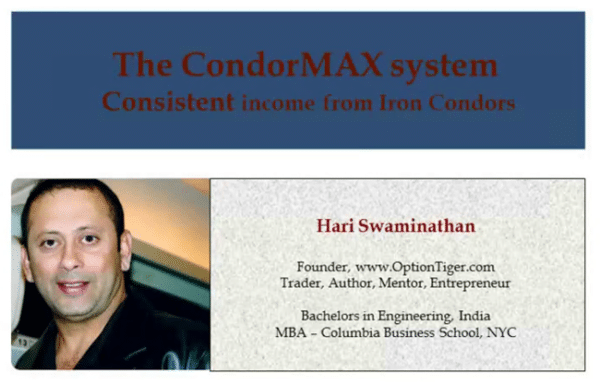 OptionTiger – CondorMAX and DayTradeMAX