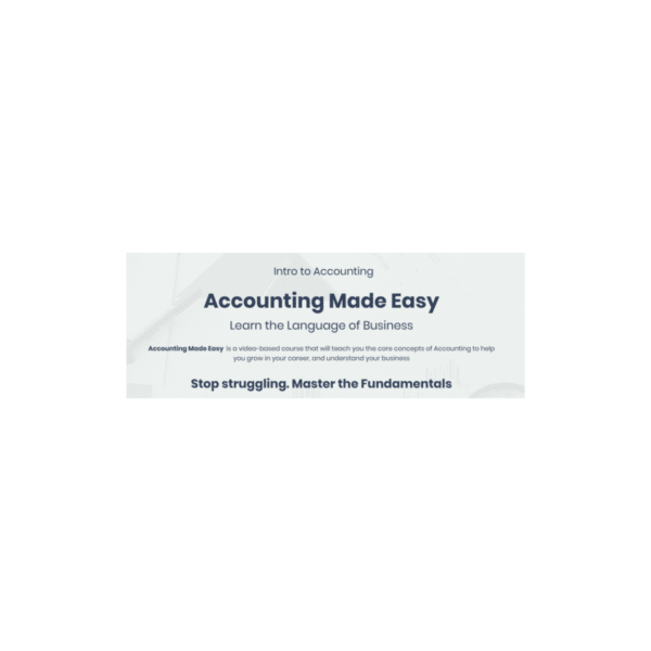 Josh Aharonoff – Accounting Made Easy