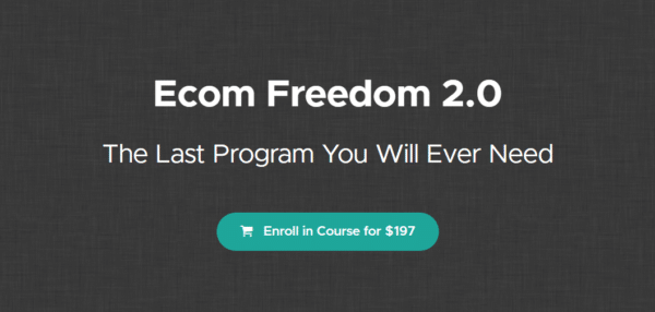 Ecom Freedom 2.0 By Nick Biedermann