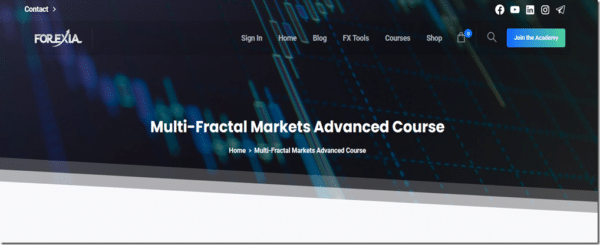 Forexiapro – Multi-Fractal Markets Advanced Course