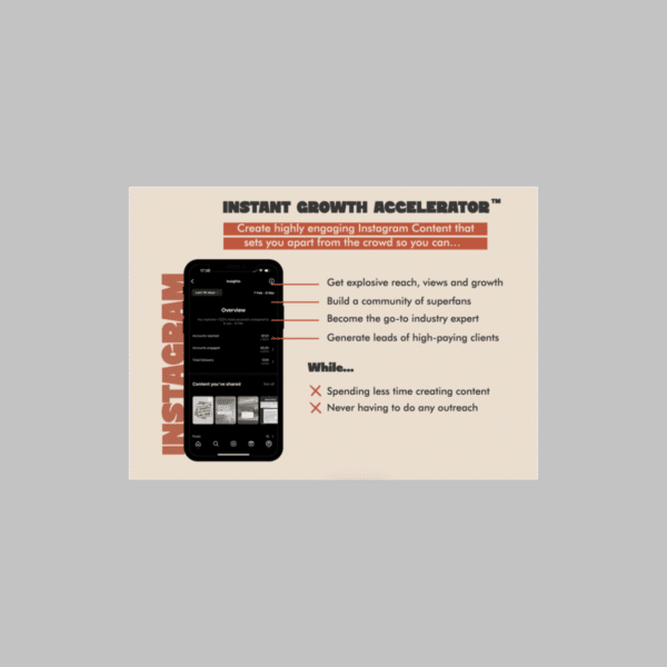 Ginny & Laura – Instant Growth Accelerator