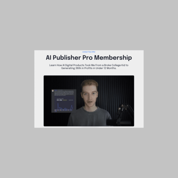 Joe Popelas – AI Publisher Pro