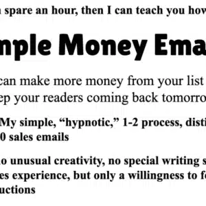 John Bejakovic – Simple Money Email
